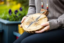 Medizinrad aus Holz