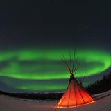 Northern Lights Teepees and Tents, Yukon and Northwest Territories