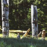 Totempfähle auf Haida Gwaii